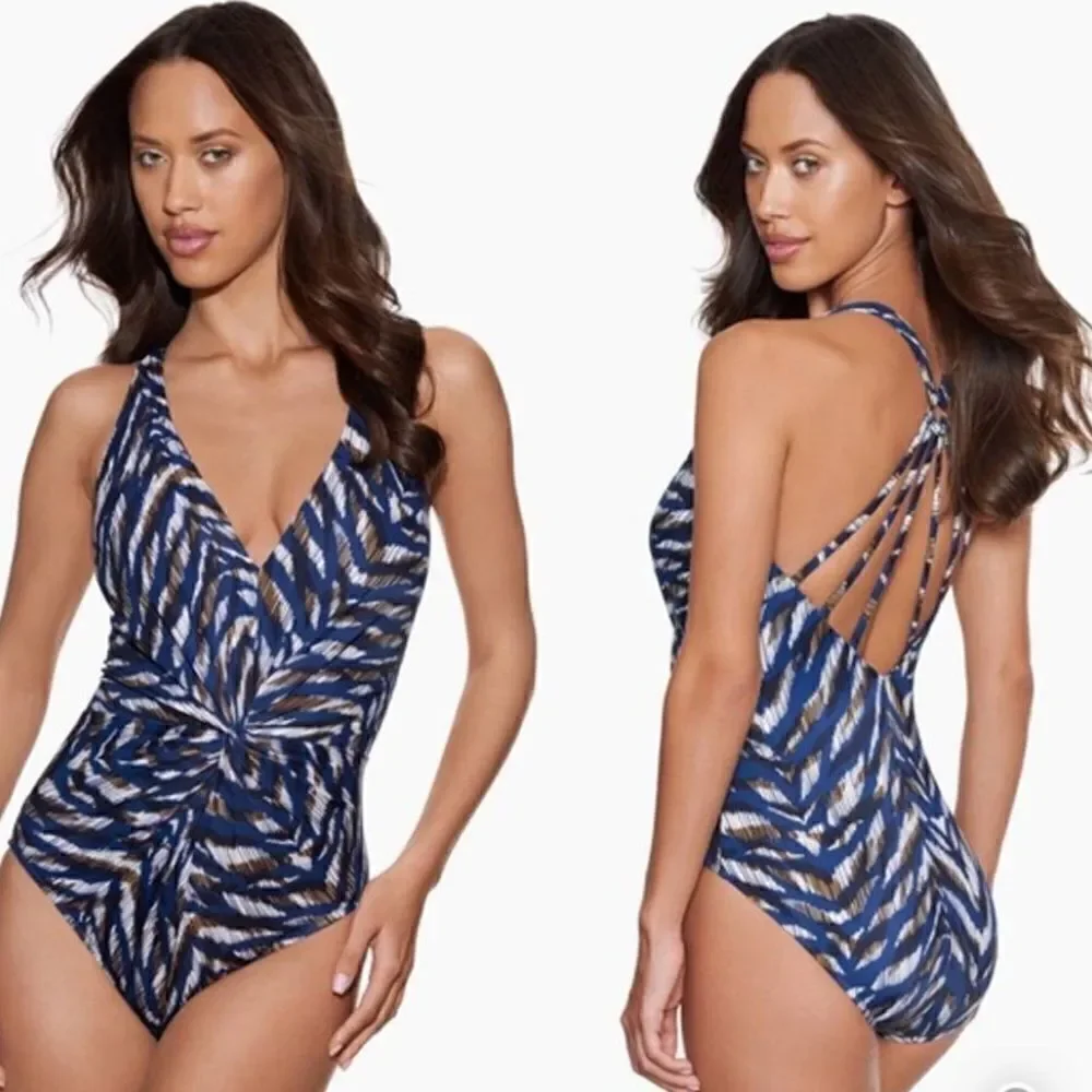 Magicsuit Neutral Territory Drew One Piece Swimsuit, size 16 $160